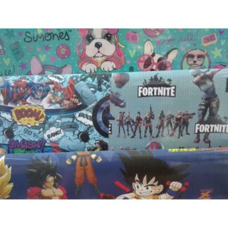 PAPEL DE FORRAR PERSONAJES