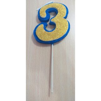 VELAS TELGOPOR BOCA  3D N°3