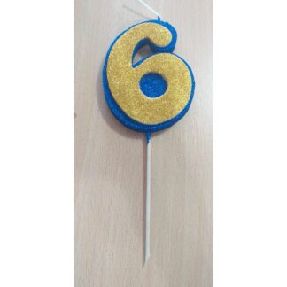 VELAS TELGOPOR BOCA  3D N°6