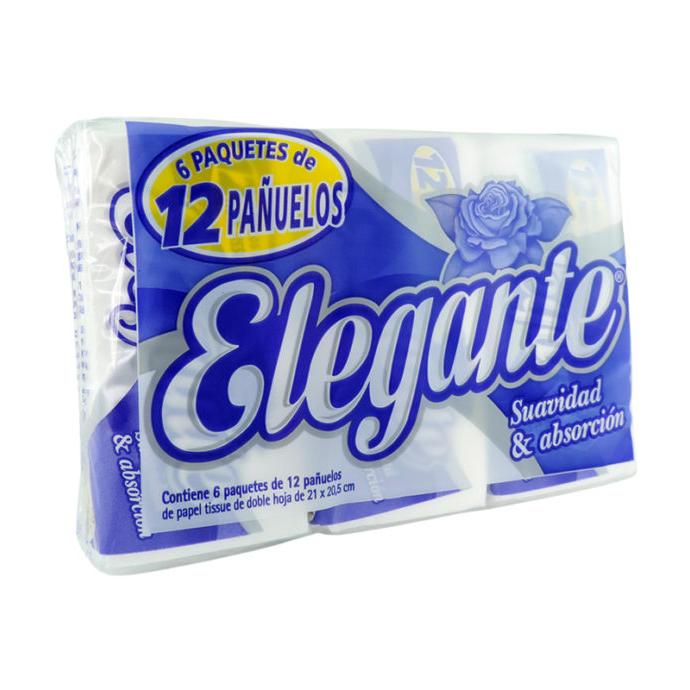 PAÑUELO ELEGANTE POCKET X 6 UNI