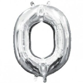 GLOBO LETRAS O METALIZADO PLATA