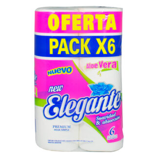 ELEGANTE PAPEL HIG.6X30 mtrs c/ Aloe