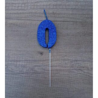 VELAS TELGOPOR AZUL NUMERO 0