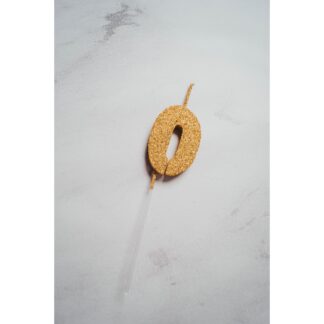 VELAS TELGOPOR DORADO NUMERO 0