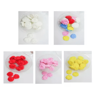 ROSETON ROJO/BLANCO AZUCAR